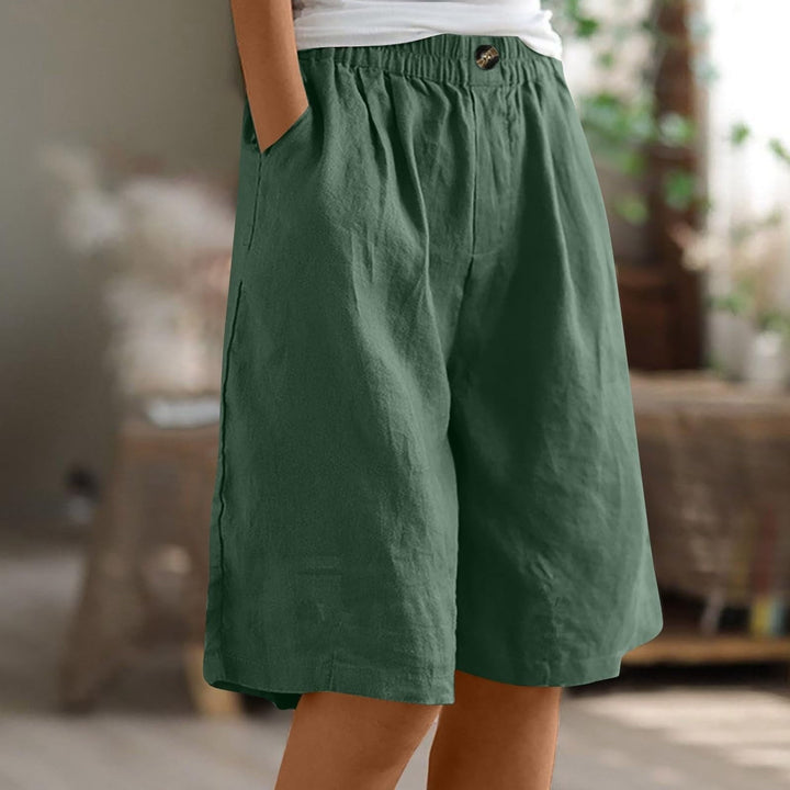Sara™ | Pantalones Cortos Casual de Corte Ancho