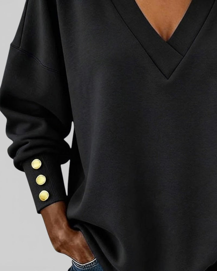 Nerea™ | Blusa elegante de escote en V