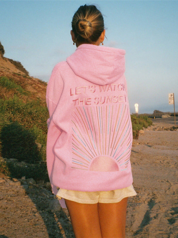 Noriega™ | Hoodie con Capucha de Atardecer