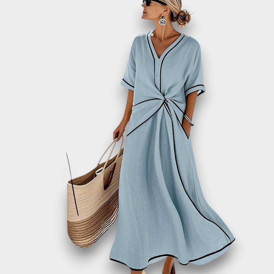 Ema - Vestido de verano a rayas