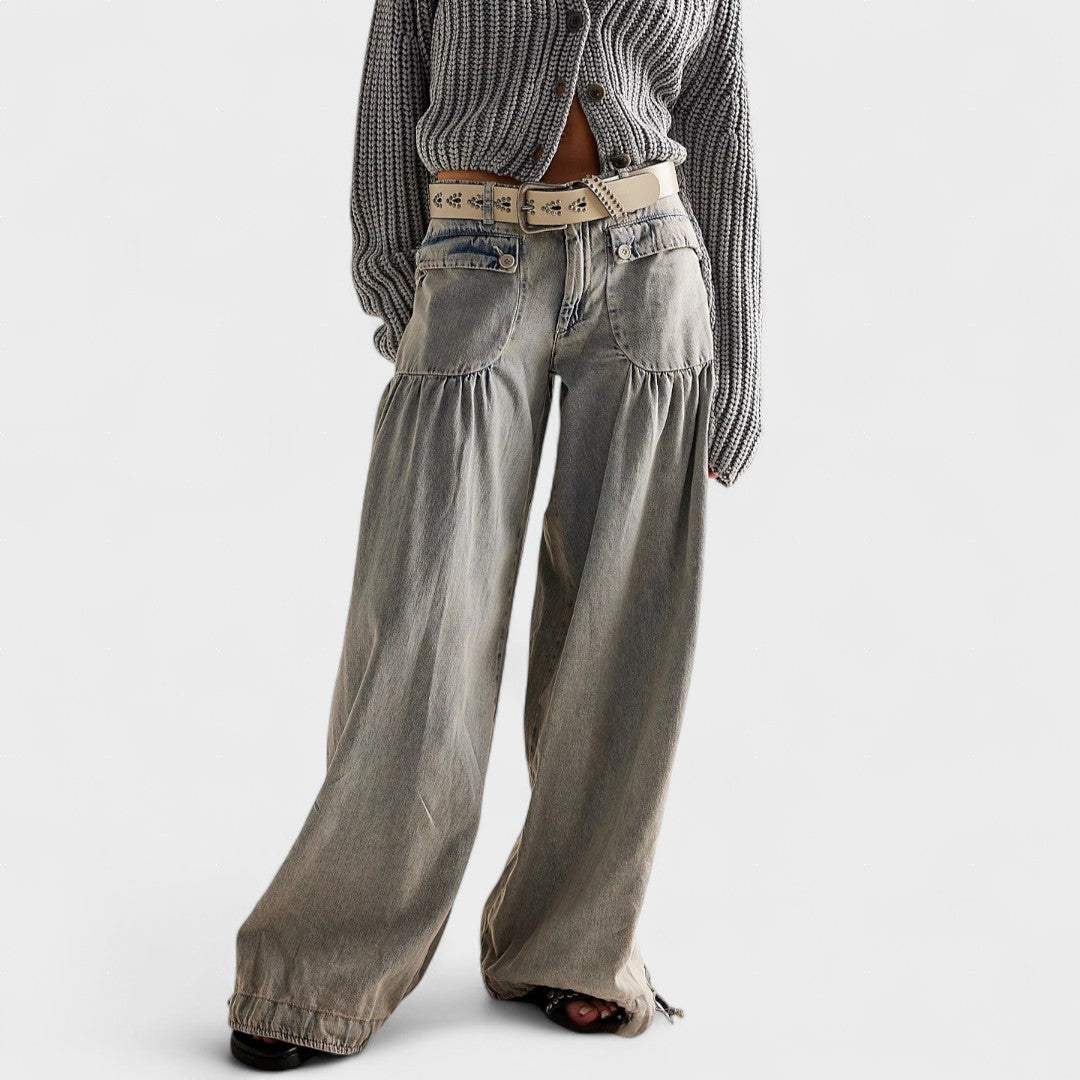 Raquel™ | Vaqueros elegantes de corte fluido