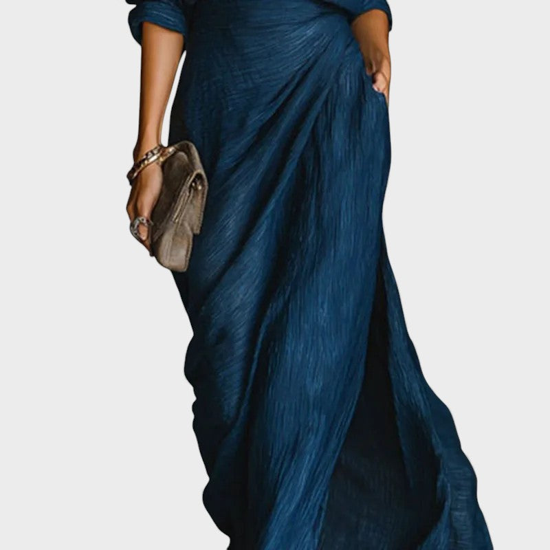 Flavia™ | Conjunto maxi plisado