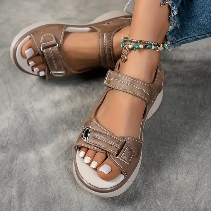 Lira™ | Sandalias Cómodas de Cuña para Mujer